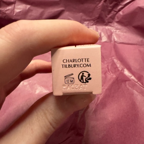 NIB Matte Beauty Blush Pillow Talk Peach Pop Charlotte Tilbury - Picture 3 of 5